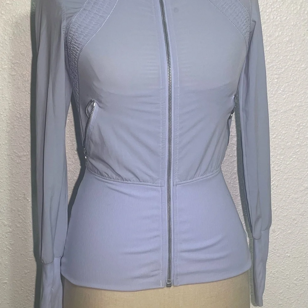 Ivivva by Lululemon Light Purple Zip-Up Jacket size 10